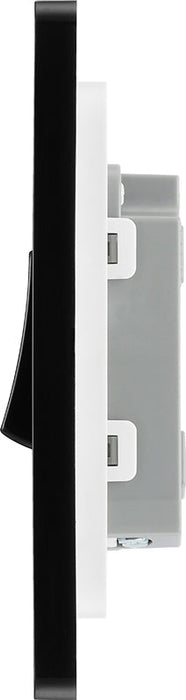 BG Evolve PCDSB12B 20A 16AX 2 Way Single Light Switch - Satin Brass (Black) (5 Pack) - westbasedirect.com