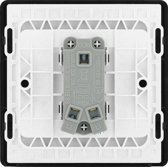 BG Evolve PCDSB12B 20A 16AX 2 Way Single Light Switch - Satin Brass (Black) (5 Pack) - westbasedirect.com