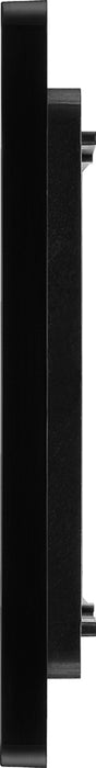 BG Evolve PCDSBEMR4B Quadruple Rectangular Front Plate (100 x 50) - Satin Brass (Black) - westbasedirect.com