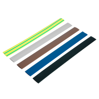 Unicrimp QHS12MP225 12.7mm x 225mm Multi-Colour Heat Shrink Pack