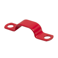Unicrimp QSC342LSFR 7.8mm-9mm 342 LSF Saddle Clips - Red (Pack 50)