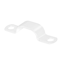 Unicrimp QSC342LSFW 7.8mm-9mm 342 LSF Saddle Clips - White (Pack 50)