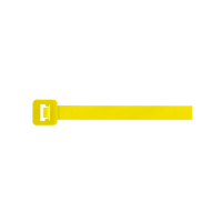 Unicrimp QTY150I Yellow 150mm x 3.6mm Cable Tie (Pack 100)