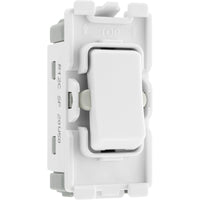 BG R12C Nexus Grid 20A SP 2-Way Centre Off - White