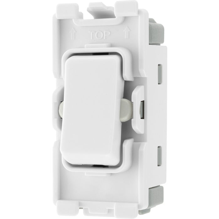 BG R12C Nexus Grid 20A SP 2-Way Centre Off - White - westbasedirect.com