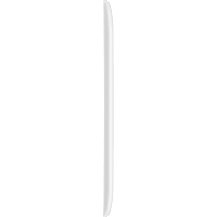 BG R88 White Moulded 8G Grid Front Plate - White - westbasedirect.com