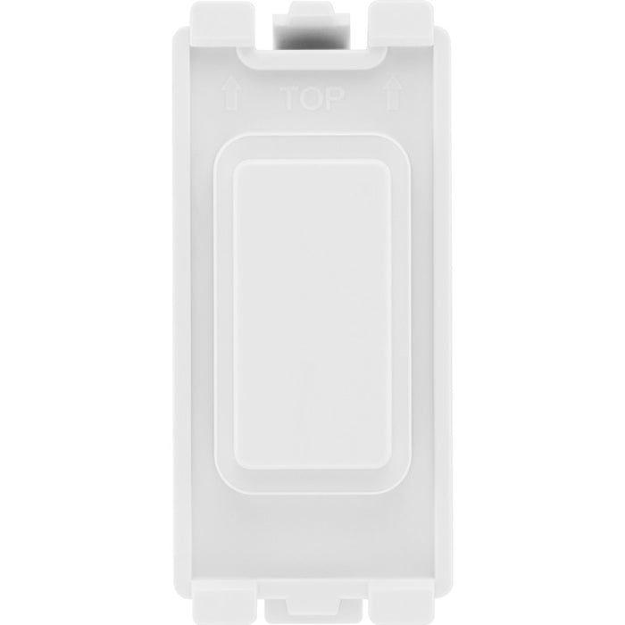 BG RBLNK Nexus Grid Blank Module - White - westbasedirect.com
