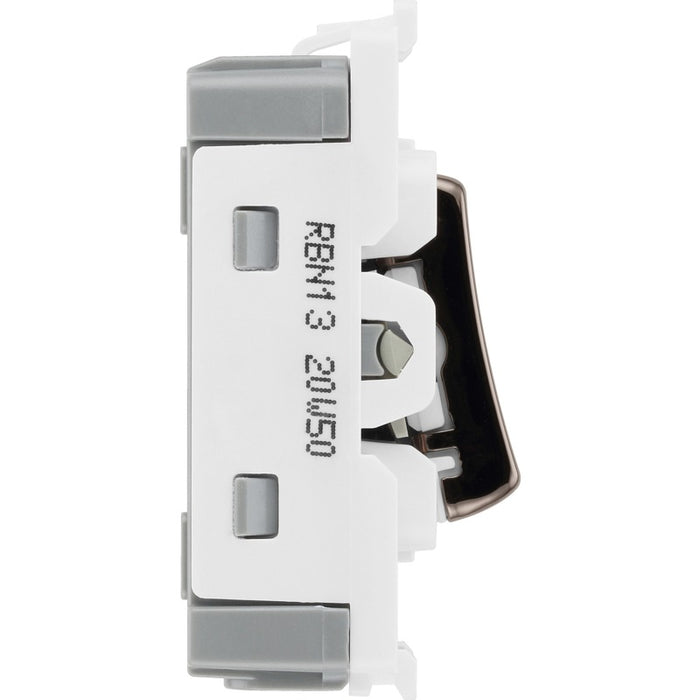 BG RBN13 Nexus Grid 20A Intermediate - Black Nickel - westbasedirect.com