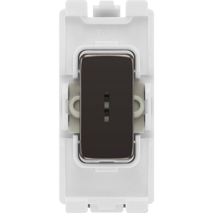 BG RBN30KY Nexus Grid 20A Secret Key DP - Black Nickel - westbasedirect.com