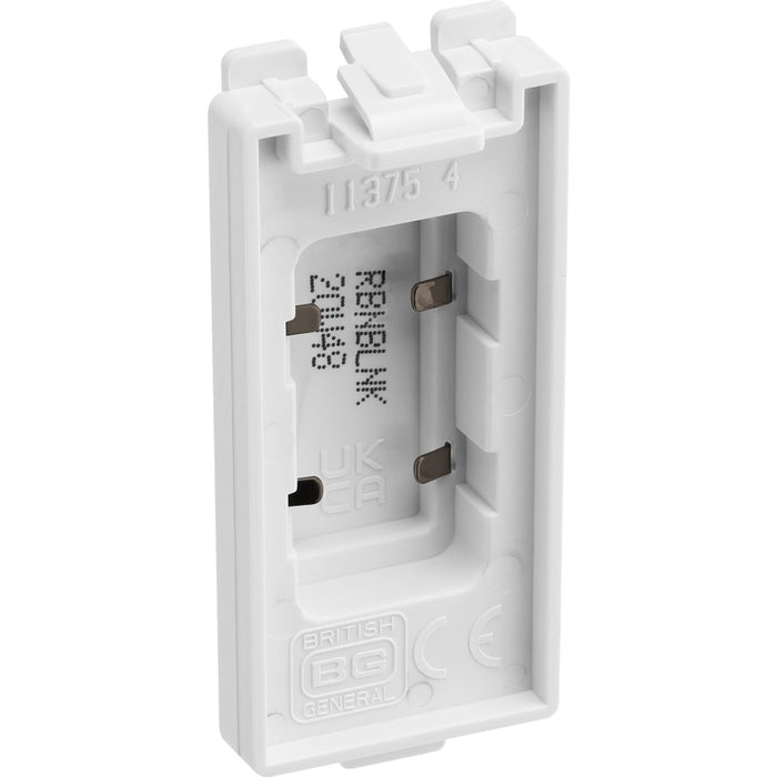 BG RBNBLNK Nexus Grid Blank Module - Black Nickel - westbasedirect.com