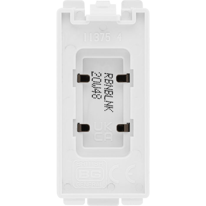 BG RBNBLNK Nexus Grid Blank Module - Black Nickel - westbasedirect.com