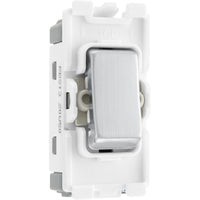 BG RBS13 Nexus Grid 20A Intermediate - Brushed Steel