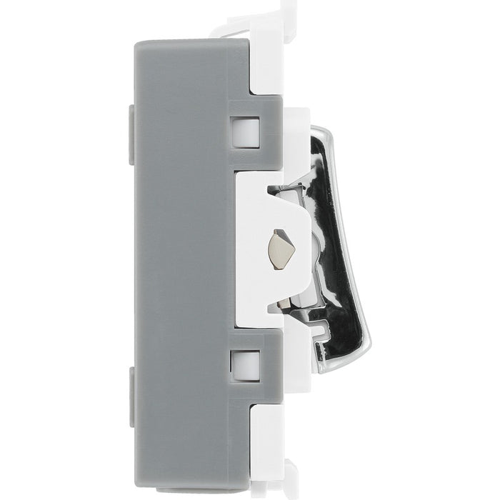 BG RBS15 Nexus Grid 20A Triple Pole Fan Isolator - Brushed Steel - westbasedirect.com