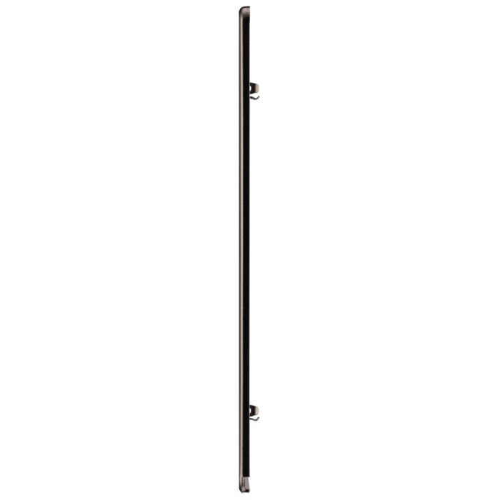 BG RFBN6 Flatplate Screwless 6G Grid Front Plate - Black Nickel - westbasedirect.com