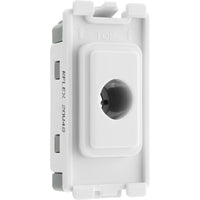 BG RFLEX Nexus Grid Flex Outlet (up to 10mm) - White