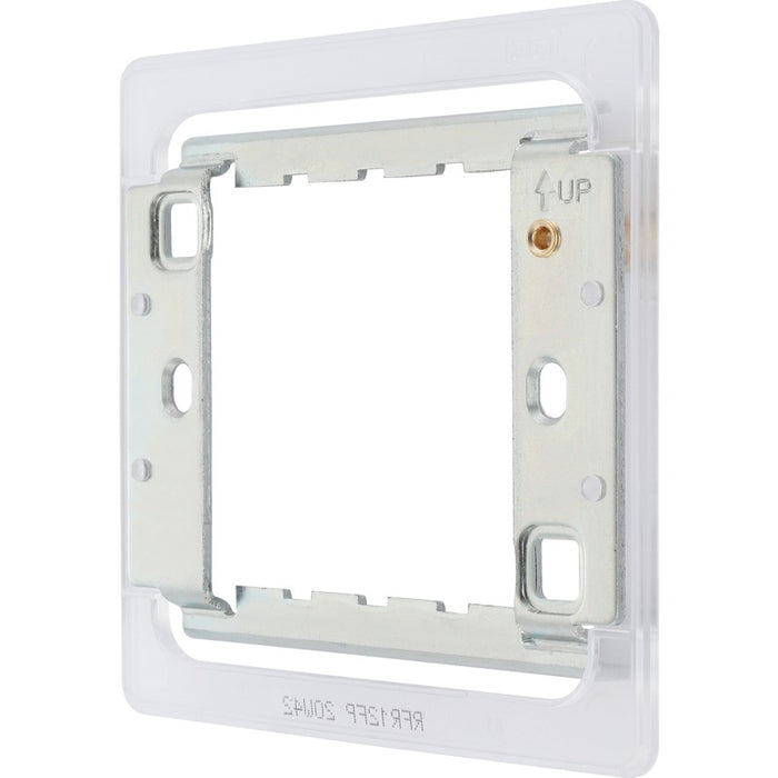 BG RFR12FP Flatplate Screwless Grid Frame (1G & 2G) - westbasedirect.com