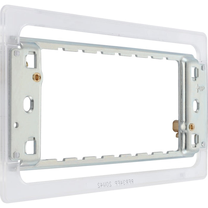 BG RFR34FP Flatplate Screwless Grid Frame (3G & 4G) - westbasedirect.com