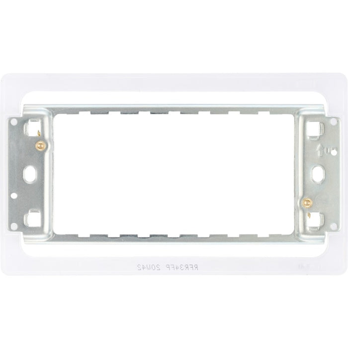 BG RFR34FP Flatplate Screwless Grid Frame (3G & 4G) - westbasedirect.com