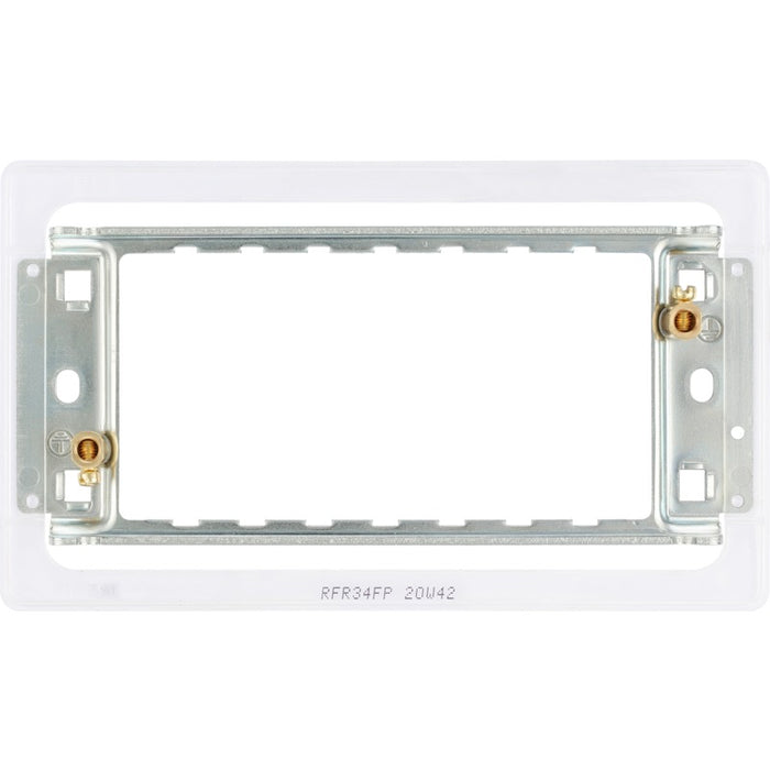 BG RFR34FP Flatplate Screwless Grid Frame (3G & 4G) - westbasedirect.com