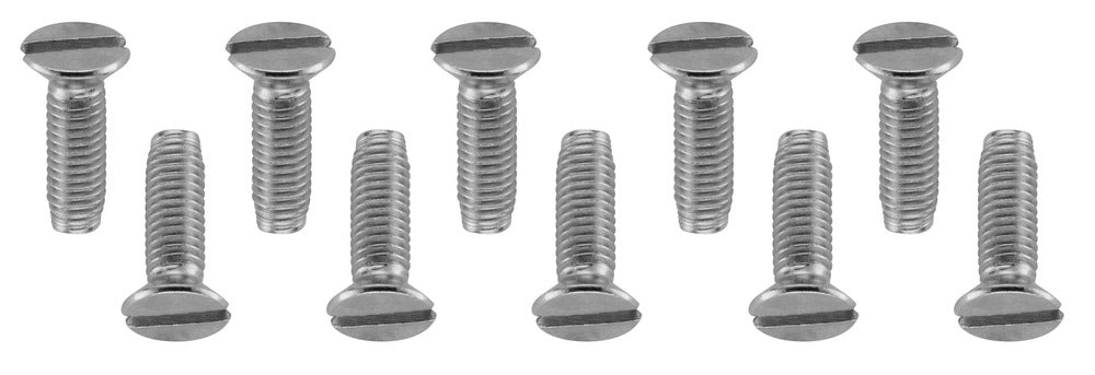BG RFS10/10 Nexus Grid M3 x 10mm Screws (Pack 10) - Brushed Steel - westbasedirect.com