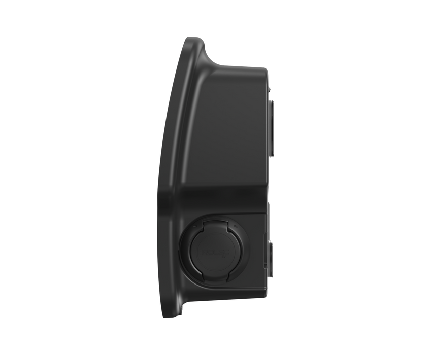 Rolec ROLEC3020B Zura Smart EV Charger - 1 x up to 7.4kw Type 2 Socket - Black - westbasedirect.com