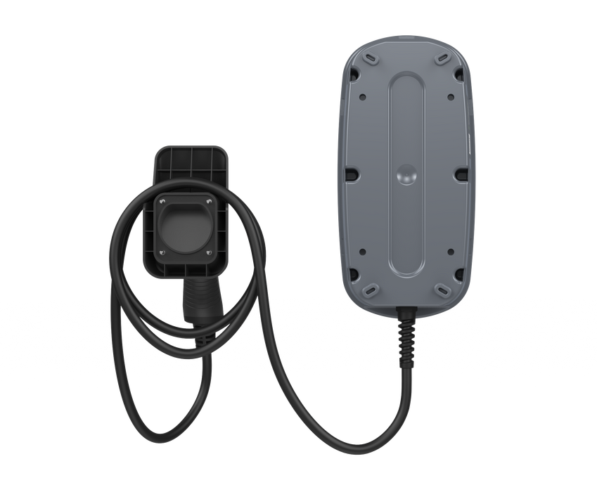 Rolec ROLEC4140G WallPod Smart EV Charger - up to 7.4kw Type 2 5m Tethered - Grey - westbasedirect.com