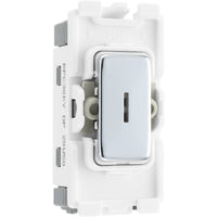 BG RPC30KY Nexus Grid 20A Secret Key DP - Polished Chrome