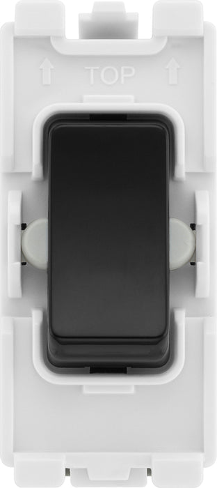BG Evolve RPCDB12C Grid 20AX SP 2-Way (CENTRE OFF) - Black - westbasedirect.com