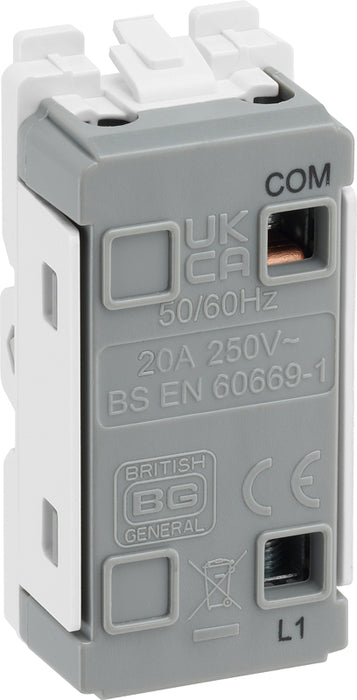 BG Evolve RPCDB14 Grid 20AX SP 2-Way Retractive (PRESS) - Black - westbasedirect.com