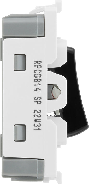 BG Evolve RPCDB14 Grid 20AX SP 2-Way Retractive (PRESS) - Black - westbasedirect.com