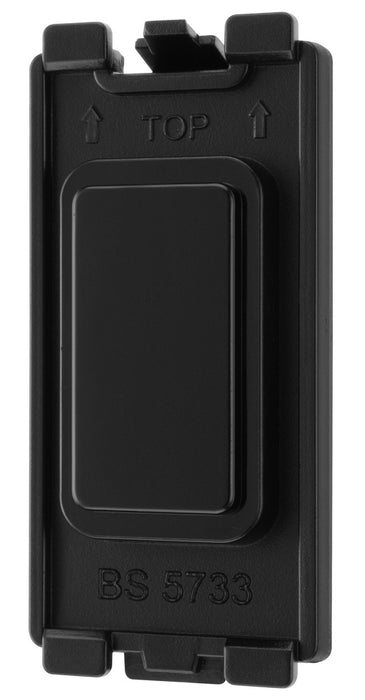 BG Evolve RPCDBBLNK Grid Blank Module - Black - westbasedirect.com