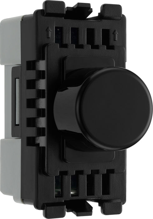 BG Evolve RPCDBDTR Grid Dimmer 2-Way 200W Trailing Edge - Black - westbasedirect.com