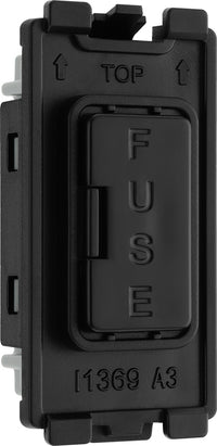 BG Evolve RPCDBFUSE Grid 13A Fused Fuse Holder - Black