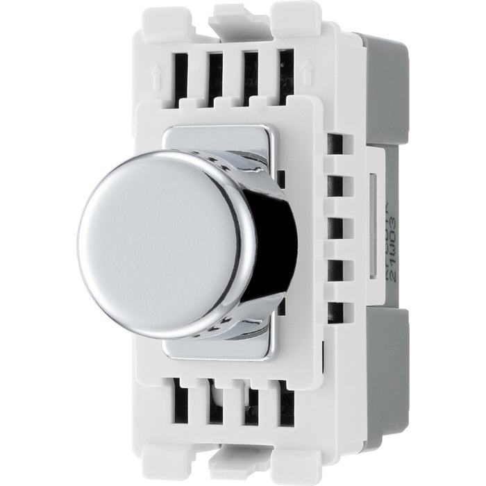BG RPCDTR Nexus Grid Dimmer 2-Way 200W Trailing Edge - Polished Chrome - westbasedirect.com