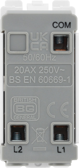 BG Evolve RPCDW12 Grid 20AX SP 2-Way - White - westbasedirect.com