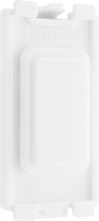 BG Evolve RPCDWBLNK Grid Blank Module - White
