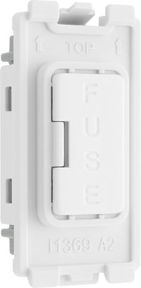 BG Evolve RPCDWFUSE Grid 13A Fused Fuse Holder - White