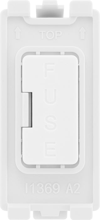 BG Evolve RPCDWFUSE Grid 13A Fused Fuse Holder - White - westbasedirect.com