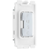BG RPCFUSE Nexus Grid Fuse Holder - Polished Chrome