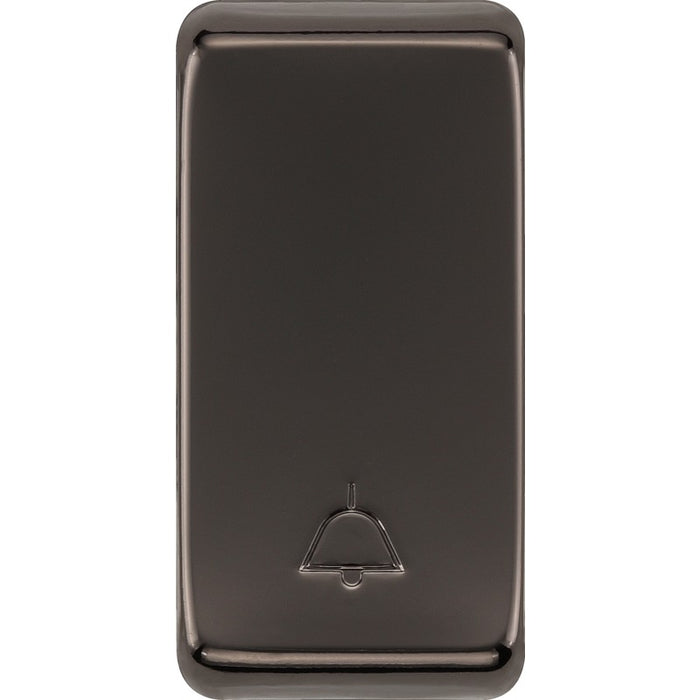 BG RRBELLBN Nexus Grid Rocker Embossed (BELL SYMBOL) - Black Nickel - westbasedirect.com