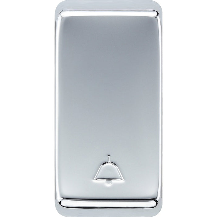 BG RRBELLPC Nexus Grid Rocker Embossed (BELL SYMBOL) - Polished Chrome - westbasedirect.com