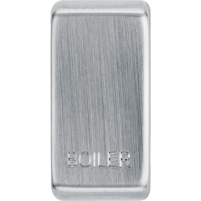 BG RRBLBS Nexus Grid Rocker Embossed (BOILER) - Brushed Steel - westbasedirect.com