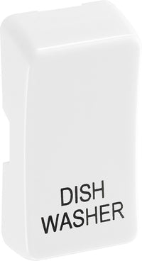 BG Evolve RRDWPCDW Grid Rocker Printed (DISH WASHER) - White