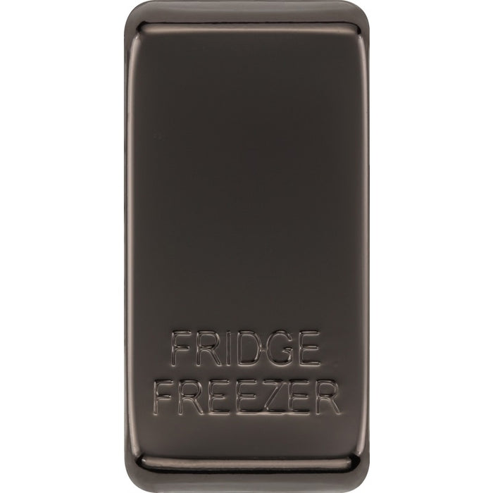 BG RRFFBN Nexus Grid Rocker Embossed (FRIDGE FREEZER) - Black Nickel - westbasedirect.com