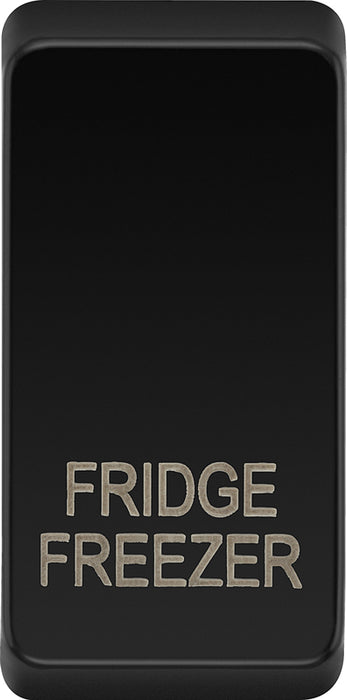 BG Evolve RRFFPCDB Grid Rocker Printed (FRIDGE FREEZER) - Black - westbasedirect.com