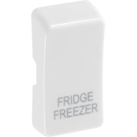 BG RRFFW Nexus Grid Rocker Printed (FRIDGE FREEZER) - White