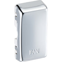 BG RRFNPC Nexus Grid Rocker Embossed (FAN) - Polished Chrome