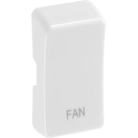 BG RRFNW Nexus Grid Rocker Printed (FAN) - White