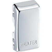 BG RRHTPC Nexus Grid Rocker Embossed (HEATER) - Polished Chrome