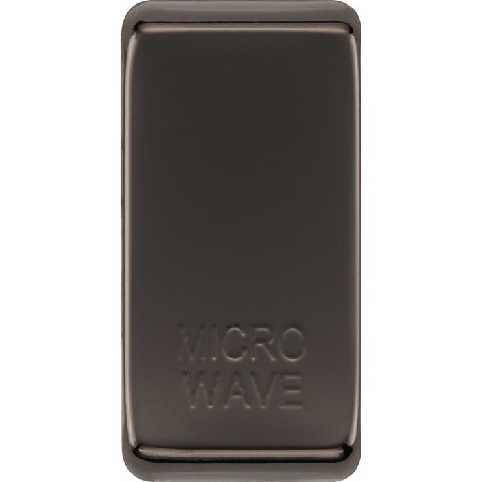 BG RRMWBN Nexus Grid Rocker Embossed (MICROWAVE) - Black Nickel - westbasedirect.com